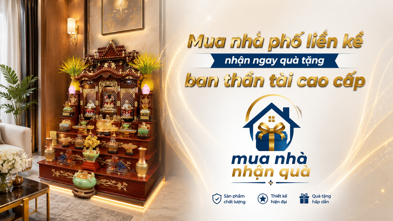 ban thờ thần tài