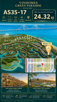 LIỀN KỀ AS35-17SIÊU PHẨM GÓC 2 MẶT TIỀN KD
