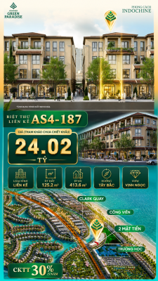 LIỀN KỀ AS4-187 VIEW ĐẸP KINH DOANH CĂN GÓC