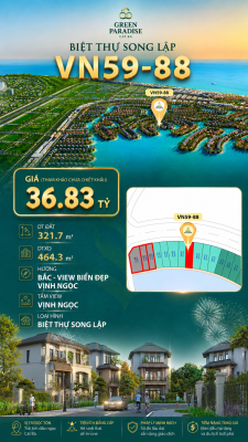 Song lập VN59-88 - View biển đẹp Vịnh Ngọc