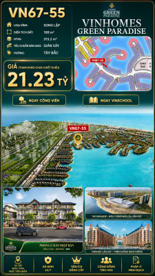 Song lập VN67-55 view biển rộng, đáng sống giá 21.23 tỷ