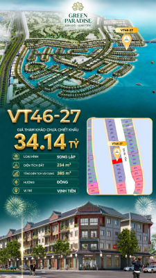 Song lập VT46-27 Song Lập Vịnh Tiên 34.14 tỷ