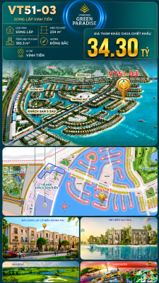 Song lập VT51-03 view biển Vịnh Tiên 34.30 tỷ