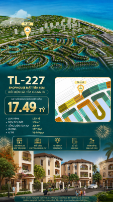 SHOPHOUSE TƯƠNG LAI 227 VỊNH NGỌC