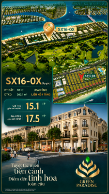 SX16-04 – ÁP GÓC SÓNG XANH VỊNH TIÊN GIÁ TỐT