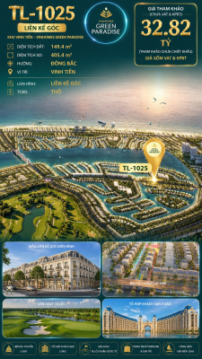 Shophouse TL-1025 MT đường Tương Lai 50m – Giá 32.82 tỷ