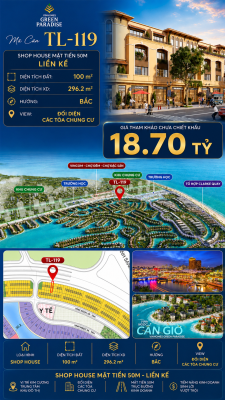 SHOPHOUSE TL-119 VỊNH NGỌC KINH DOANH MỌI NGÀNH NGHỀ