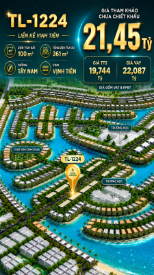 Shophouse TL-1224 MT đường Tương Lai 50m – Giá 21.45 tỷ