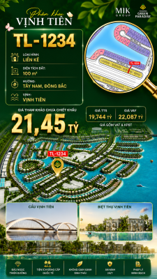 Shophouse TL-1234 MT đường Tương Lai 50m – Giá 21.45 tỷ