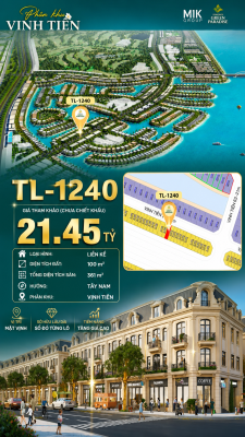 Shophouse TL-1240 MT đường Tương Lai 50m – Giá 21.45 tỷ