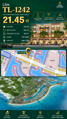 Shophouse TL-1242 MT đường Tương Lai 50m – Giá 21.45 tỷ