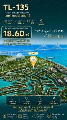 SHOPHOUSE TL-135 VỊNH NGỌC KINH DOANH HÓT