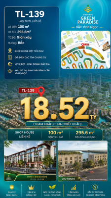 SHOPHOUSE TL-139 THẦN TÀI GÕ CỬA KINH DOANH