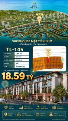 SHOPHOUSE TL-145 KINH DOANH VỊNH NGỌC VIIP