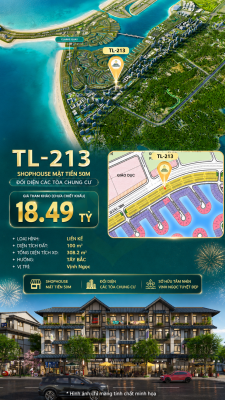 SHOPHOUSE TƯƠNG LAI 213 VỊNH NGỌC