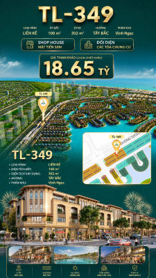 Shophouse TL-347 MẶT TIỀN CHÍNH KINH DOANH