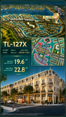 SHophouse TL-1274 MẶT TIỀN KINH DOANH