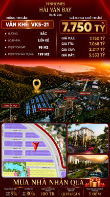 Nhà Liền Kề VK5-21 Văn Khê, Bạch Vân Giá 7,75 Tỷ
