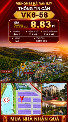 Nhà Liền Kề VK6-58 Văn Khê, Bạch Vân Giá 8,83 Tỷ