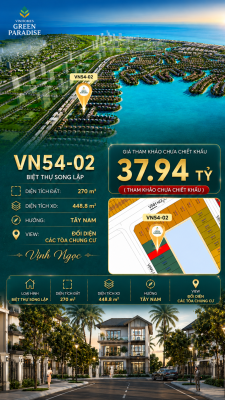 Song Lập VN54-02, Vinhomes Green Paradise Cần Giờ