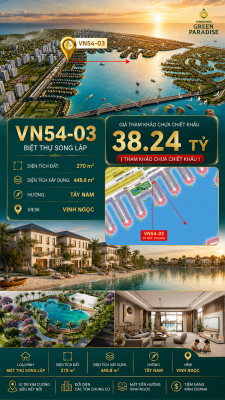 Song Lập VN54-03, Vinhomes Green Paradise Cần Giờ