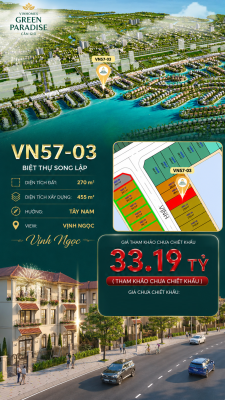 Song Lập VN57-03 – Hướng Tây Nam giá tốt