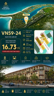 Nhà phố VN59-24 - Cổng vào biệt thự vip - Vị trí kinh doanh đỉnh