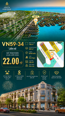 Nhà phố VN59-34 - Liền kề sát bên biệt thự siêu vip