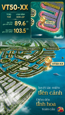 BIỆT THỰ ĐƠN LẬP VIP VT50-36 – VỊNH TIÊN