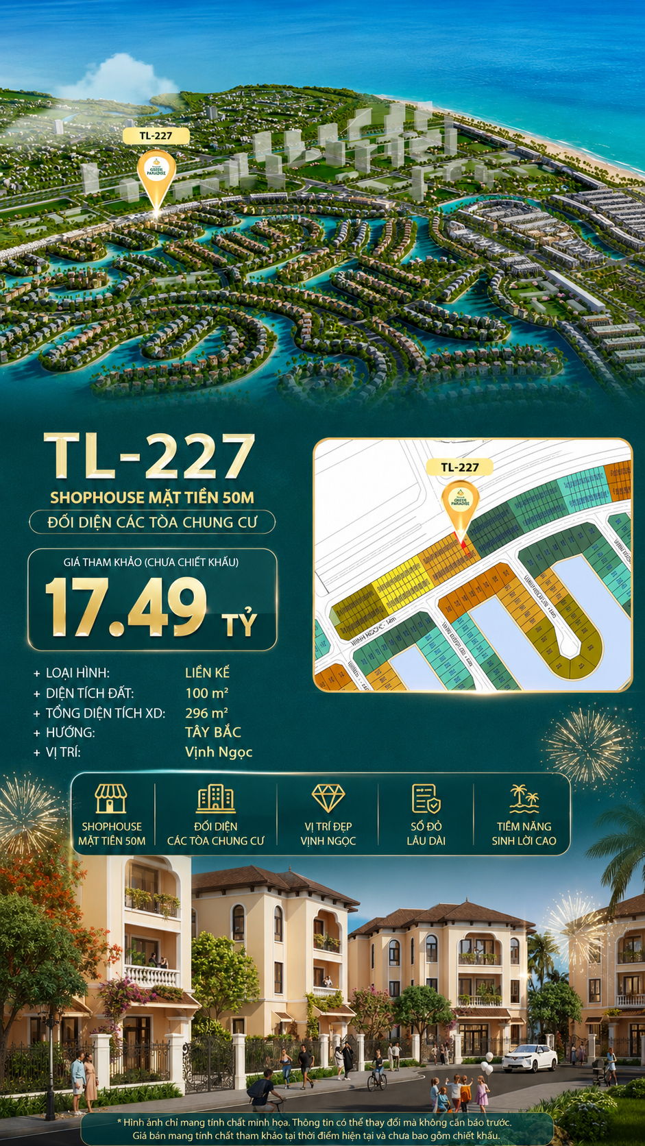 SHOPHOUSE TƯƠNG LAI 227 VỊNH NGỌC