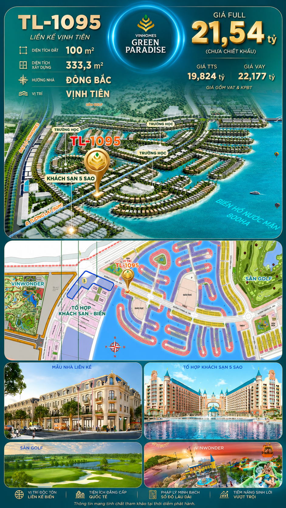 Shophouse TL-1095 MT đường Tương Lai 50m – Giá 21.54 tỷ