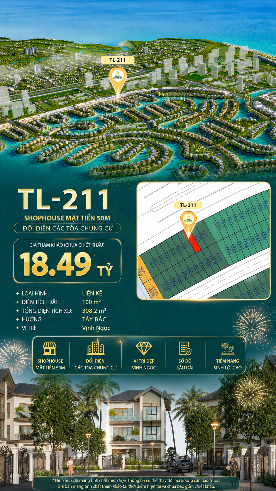 SHOPHOUSE TƯƠNG LAI 211 VỊNH NGỌC