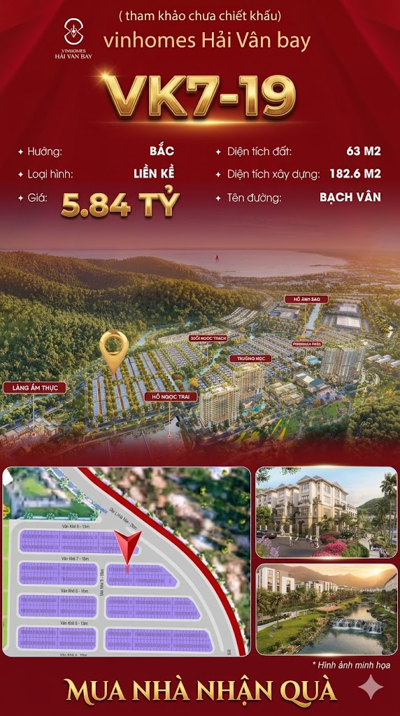 Nhà Liền Kề VK7-19 Văn Khê, Bạch Vân Giá 5,84 Tỷ