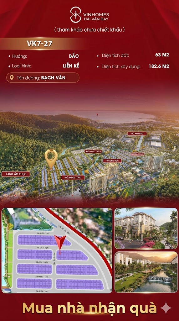 Nhà Liền Kề VK7-27 Văn Khê, Bạch Vân Giá 5,95 Tỷ