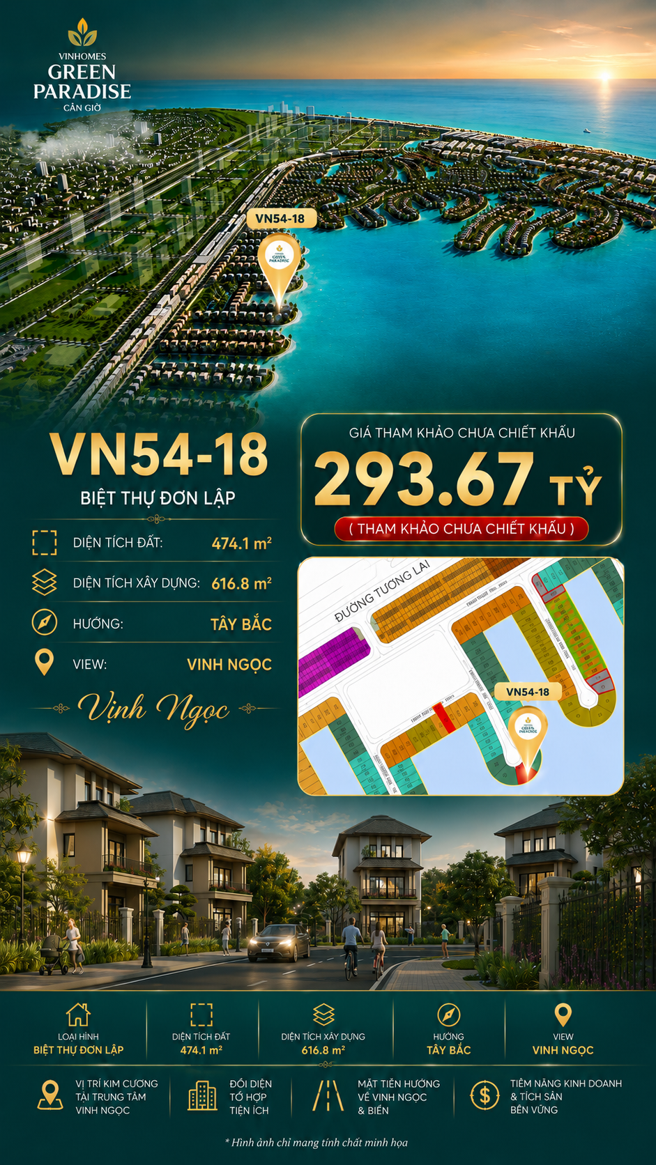 Đơn Lập VN54-18 – Căn Siêu VIP còn 1 căn duy nhất