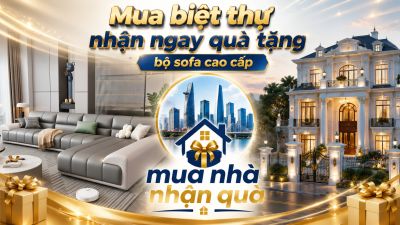 MUA BIỆT THỰ NHẬN COMBO QU&Agrave; SI&Ecirc;U TO KHỔNG LỒ