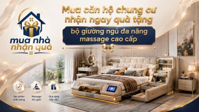 MUA NH&Agrave; NHẬN QU&Agrave; CĂN HỘ 2 PH&Ograve;NG NGỦ